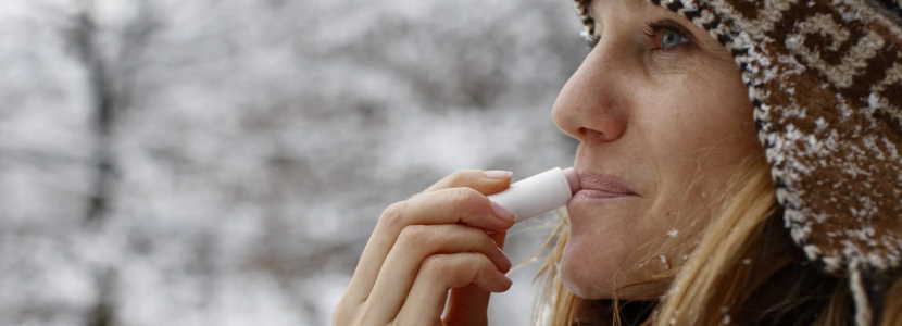 Ways to protect lips from cold weather
